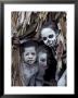 Omo Masalai Skeleton Tribesboys In Masilai Village, Papua New Guinea by Keren Su Limited Edition Print