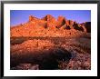 Sunset On Kiva At Pueblo Del Arroyo, Chaco Culture National Historical Park, Usa by John Elk Iii Limited Edition Print