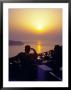Sunset On Imerovigli, Santorini, Greece by Connie Ricca Limited Edition Print