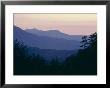 View Of Afterglow From Foothills Park, West Of Appalachian Mountains, Tennessee, Usa by Julian Pottage Limited Edition Print