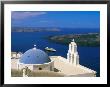 Kimisis Theotokov Church, Thira, Santorini, Cyclades Islands, Greece by Walter Bibikow Limited Edition Print