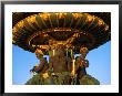 Detail Of The Southern Fountain, On Place De La Concorde, Paris, Ile-De-France, France by Martin Moos Limited Edition Print