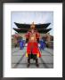 Guards Of Gate At Namdaemun Gate, Seoul, South Korea by Anthony Plummer Limited Edition Print