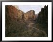 Cathedral-Like Cliffs Form The Sanctuary Of Zion National Park by Stephen Alvarez Limited Edition Print