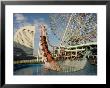 Rollercoaster And Fun Fair Amusement Park, Minato Mirai, Yokohama, Japan by Christian Kober Limited Edition Pricing Art Print