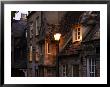 A Streetlamp Illuminating Several Stone Buildings, Stamford, United Kingdom by Glenn Beanland Limited Edition Print