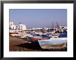 Fishing Boats On Dock, Mykonos, Greece by Scott Christopher Limited Edition Print