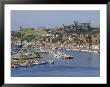 Harbour, Abbey And St. Mary's Church, Whitby, Yorkshire, England, Uk, Europe by Michael Short Limited Edition Print