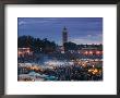 Koutoubia Mosque, Djemma El-Fna Square, Marrakech, Morocco by Walter Bibikow Limited Edition Print
