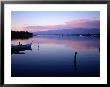 Boat On Waters At Dusk, Nin, Croatia by Wayne Walton Limited Edition Print