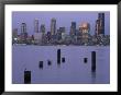 The Seattle Skyline Hovers Above Puget Sound by Phil Schermeister Limited Edition Pricing Art Print