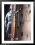 Lady Of Justice, Columns And People Walking by Gary Conner Limited Edition Pricing Art Print