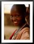 Maasai Girl, Masai Mara National Reserve, Kenya by Tom Cockrem Limited Edition Print