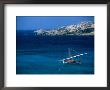 Traditional Sailboat On Rocky Coast Of Island, Sassari, Maddalena, Sardinia, Italy by Dallas Stribley Limited Edition Pricing Art Print