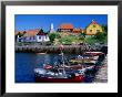Small Village Harbour, Gudhjem, Bornholm, Denmark by Anders Blomqvist Limited Edition Print