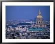 Napoleon's Tomb, In Eglise Du Dome Of Hotel Des Invalides, From Eiffel Tower Paris, France by John Hay Limited Edition Print