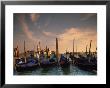 Gondolas, Venice, Italy by Angelo Cavalli Limited Edition Print