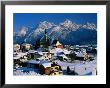 Small Village, Graubunden, Switzerland by Walter Bibikow Limited Edition Print