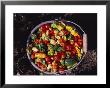 A Pail Full Of Colorful Peppers by Jodi Cobb Limited Edition Print