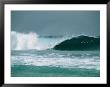 Giant Rolling Wave Breaking As It Approaches A South Pacific Beach by Todd Gipstein Limited Edition Print