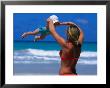 Mother Swinging Baby On Varadero Beach, Varadero, Cuba by Philip Smith Limited Edition Pricing Art Print
