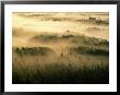 Early Morning Sunlight Beams Through The Fog That Shrouds The Boundary Waters by Raymond Gehman Limited Edition Print