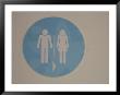 A Sign Points Toward Public Restrooms by Stephen Alvarez Limited Edition Print