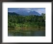 A Canoe Dwarfed By The El Almandro River And Surrounding Rain Forest by Stephen Alvarez Limited Edition Print