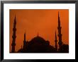 Blue Mosque At Sunset, Istanbul, Turkey by Bill Bachmann Limited Edition Print