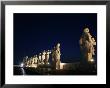 Statues On Roof Of St. Peter's Basilica (Basilica Di San Pietro), Vatican City by Martin Moos Limited Edition Print