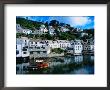 Houses And Fishing Harbour, Polperro, United Kingdom by Chris Mellor Limited Edition Print