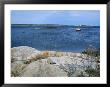 A Lobster Boat Sits At Anchor In A Bay In Maine On An Autumn Day by Taylor S. Kennedy Limited Edition Print