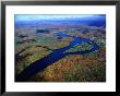 Overhead Of The Penobscot River, West Enfield, Usa by Jim Wark Limited Edition Print