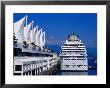 Island Princess Cruise Ship, Canada Place, Vancouver, Canada by Richard Cummins Limited Edition Print
