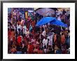 Hindu Pilgrims Bathe In Sacred Ganges River At Dasaswamedh Ghat, Varanasi, Uttar Pradesh, India by Richard I'anson Limited Edition Pricing Art Print