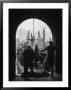 Men Unloading Coffee At Brooklyn Dock. View Of Downtown Manhattan In Background by Andreas Feininger Limited Edition Print