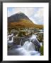Buchaille Etive Mountain In Dawn Light, Glencoe, Uk by David Clapp Limited Edition Print