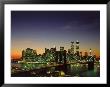 Brooklyn Bridge & Lower Nyc by David Ball Limited Edition Print