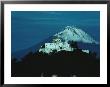 Volcano Stands Beyond A Church Built On A Huge Pyramid, Cholula, Pueblo State, Mexico by Sisse Brimberg Limited Edition Print