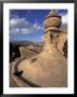 The Tower Of The Ad-Deir Monastery With Bedouin Kids, Petra, Jordan by Richard Nowitz Limited Edition Print