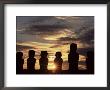 Ahu Tongariki, Easter Island (Rapa Nui), Chile, South America by Jochen Schlenker Limited Edition Print