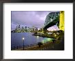 City Skyline And The Sydney Harbour Bridge At Dusk, Sydney, New South Wales, Australia by Gavin Hellier Limited Edition Print