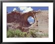 Window Rock, Eroded Forms Near Navaho (Navajo) Tribal Centre, Arizona, Usa by Walter Rawlings Limited Edition Print