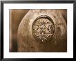 Antique Wine Bottle With Molded Seal, Chateau Belingard, Bergerac, Dordogne, France by Per Karlsson Limited Edition Print