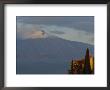 Mount Etna Volcano From Taormina, Mount Etna Region, Sicily, Italy, Europe by Duncan Maxwell Limited Edition Pricing Art Print