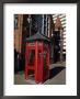 A Red Phone Booth And Victorian Architecture by Rich Reid Limited Edition Print