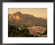 Velez Blanco Nestled Beneath The Rocky Peak Of La Muela At Sunset, Almeria, Andalusia, Spain by Ruth Tomlinson Limited Edition Print