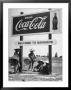 Billboard Advertising Coca Cola At Outskirts Of Bangkok With Welcoming Sign Welcome To Bangkok by Dmitri Kessel Limited Edition Print
