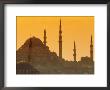 Suleymaniye Complex From Galata Bridge, Istanbul, Turkey, Europe by Upperhall Ltd Limited Edition Print