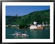 Pfalz Castle And Rhine River, Kaub, Rhineland, Rhine Valley, Germany by Steve Vidler Limited Edition Print